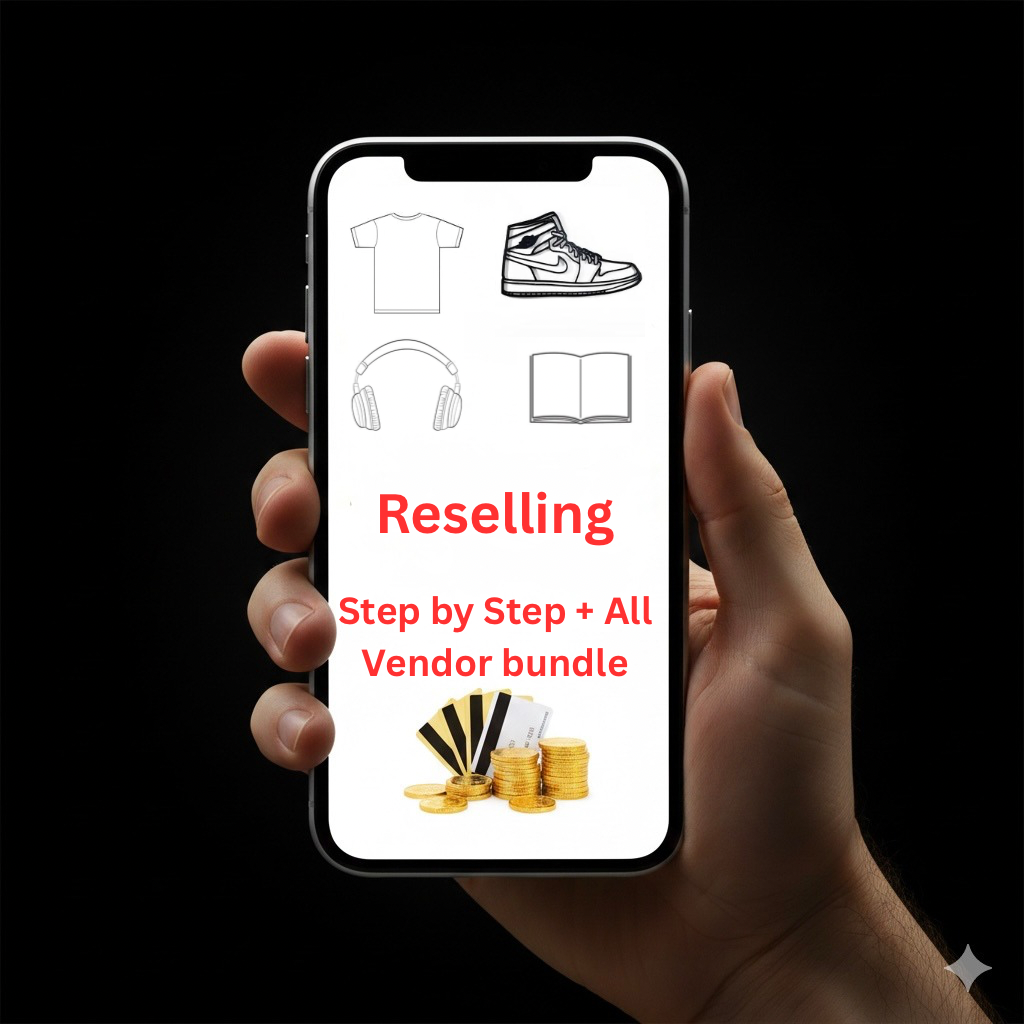 The Step by Step + All Vendor Bundle(Reselling)