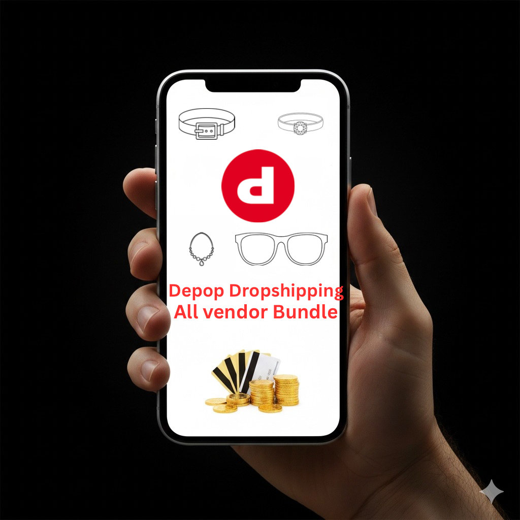 All Vendor Bundle with 100+Vendors included(Depop)